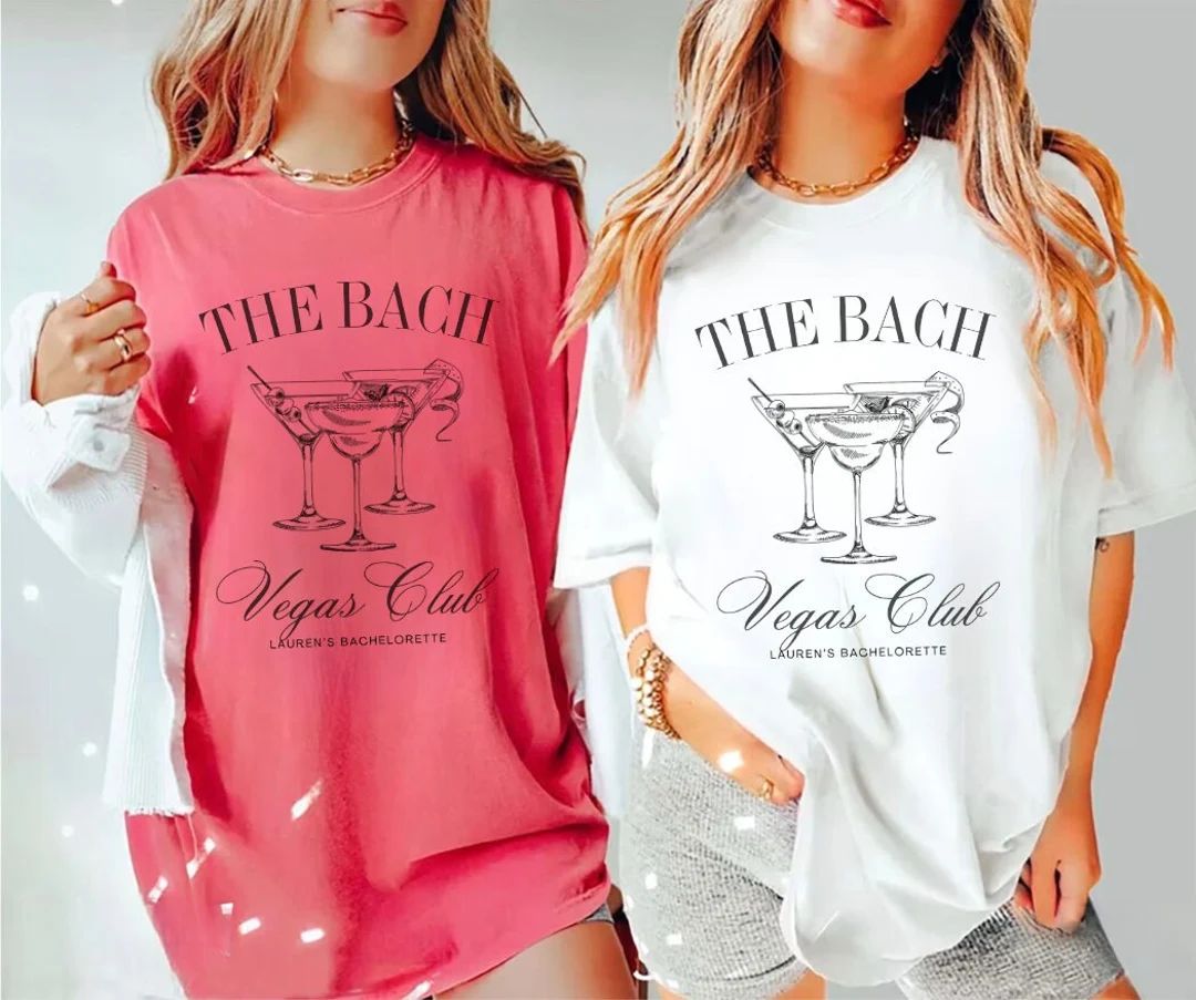 Custom Beach Bachelorette Party Shirt, Luxury Bach, Bachelorette Merch, Bridal Party Gift, Bach T... | Etsy (US)