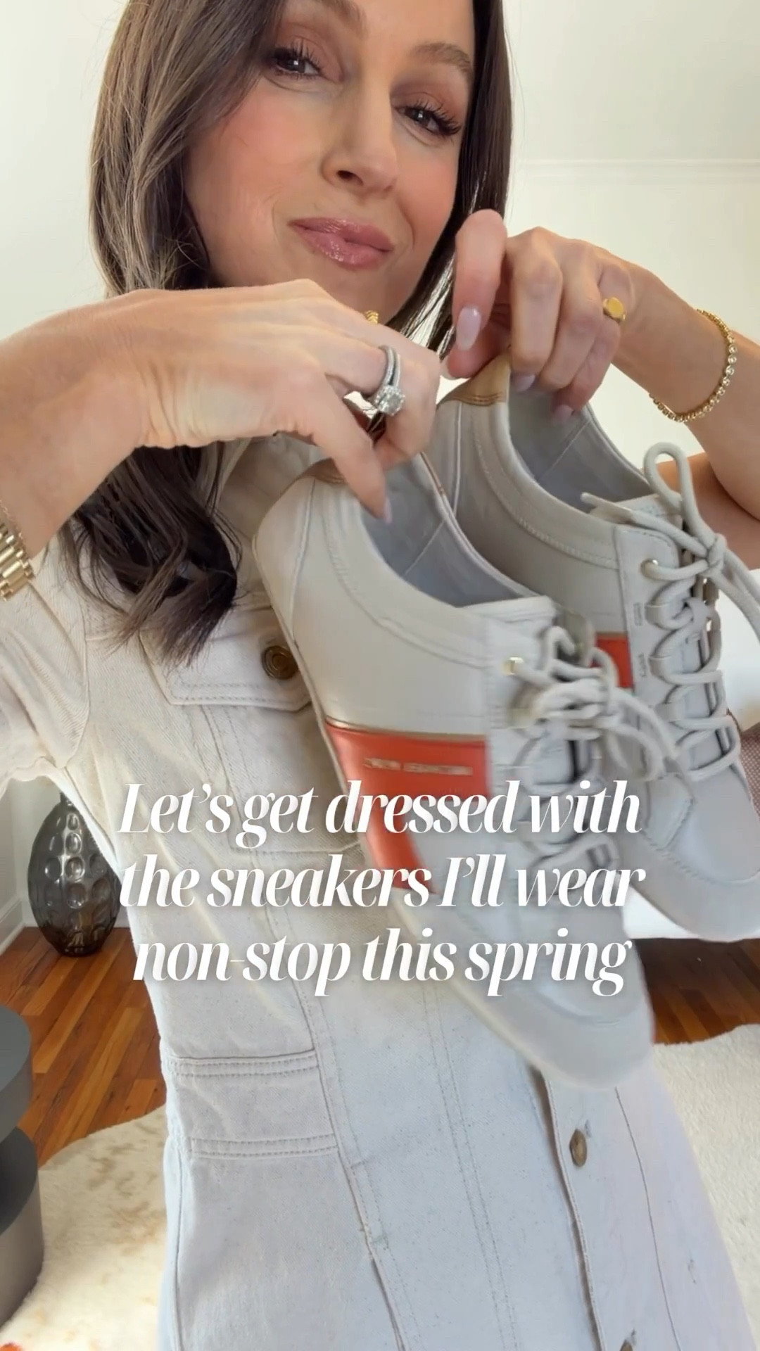 The sneakers that are so comfy and elevated you’ll want to wear them with everything this spring! They run true to size and also come in white!

@michaelkors @dillards #mkpartner

#LTKOver40 #LTKootd #LTKSeasonal