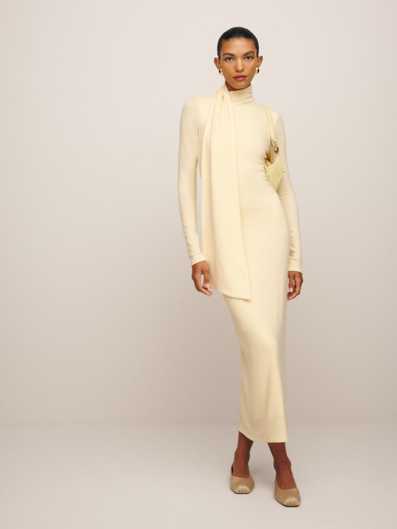 Azure Knit Dress | Reformation (Global)