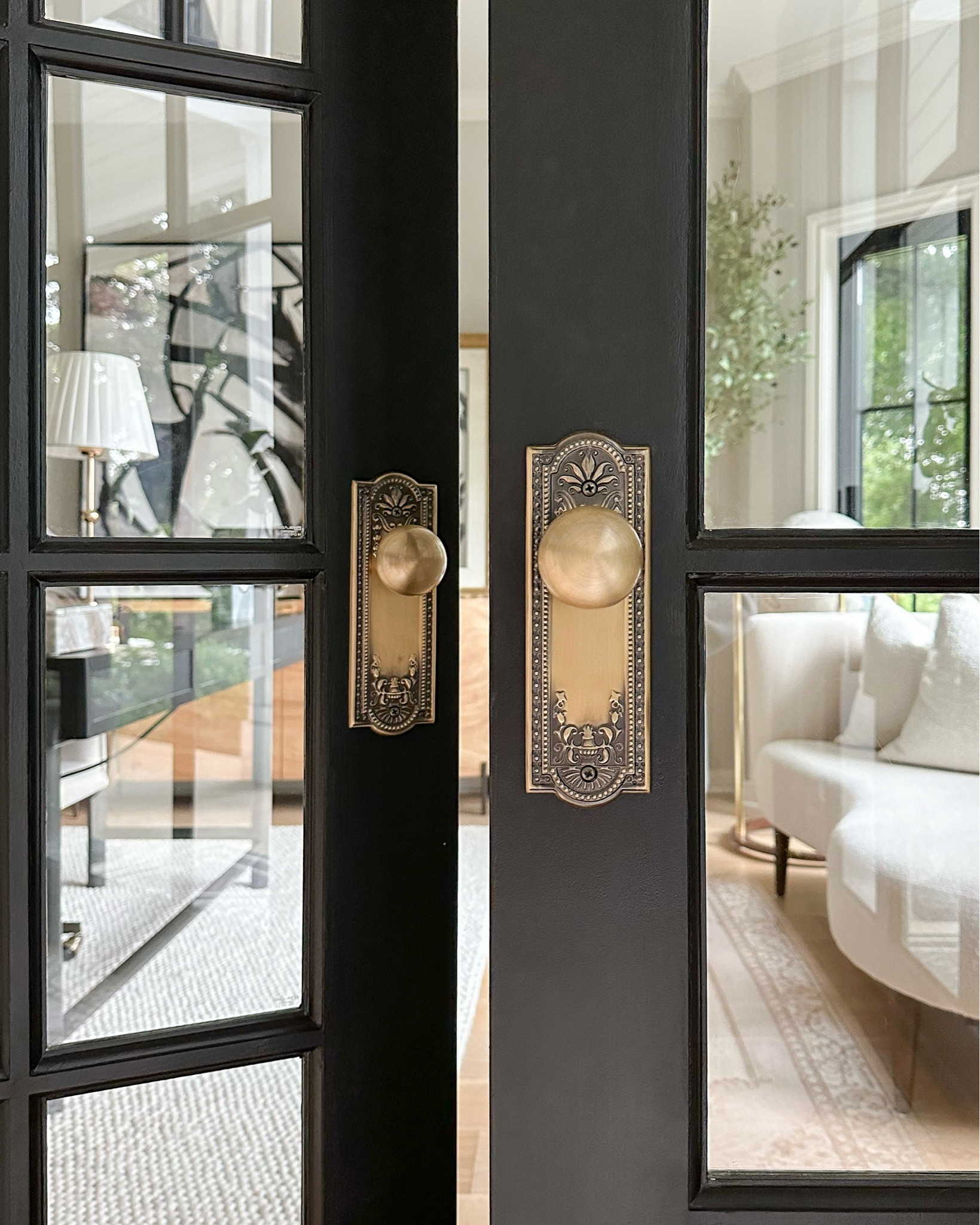 The most gorgeous vintage inspired brass doorknobs in our office! This is the Antique Brass, a bit lighter in person than online 🥰

#LTKStyleTip #LTKSaleAlert #LTKHome