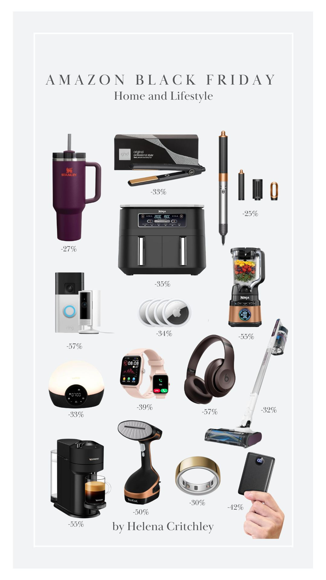 Amazon Black Friday Deals - Home and Lifestyle Faves 🏠 Tech, Headphones Homeware, Kitchen Essentials , Coffee Machine, Apple AirTag, Vacuum Cleaner, Stanley Cup, Smart Watch, Dyson Air Wrap

 

#LTKhome #LTKCyberWeek #LTKuk