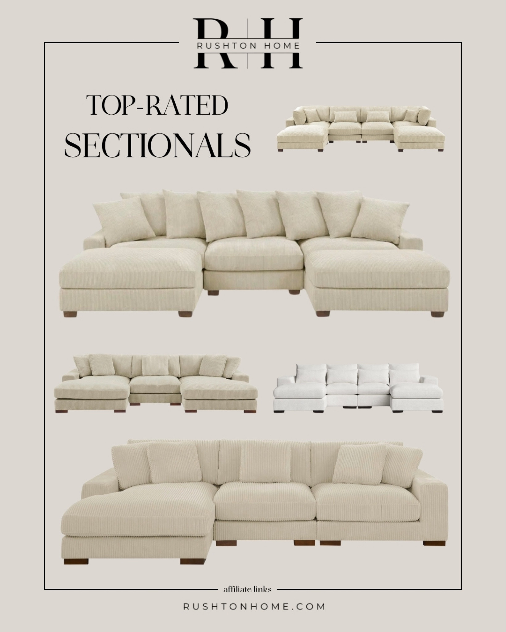 Affordable top-rated sectionals!

Top rated sectionals
Wayfair Finds
Top rated couches
Five star couches
Modular couches
Sectional couch
Chaise couch
Double chaise couch
Modular sofa
Sectional sofa
Chaise sofa
Double chaise sofa
Affordable modular couch
Affordable furniture
Budget friendly furniture
Home decor

#LTKHome