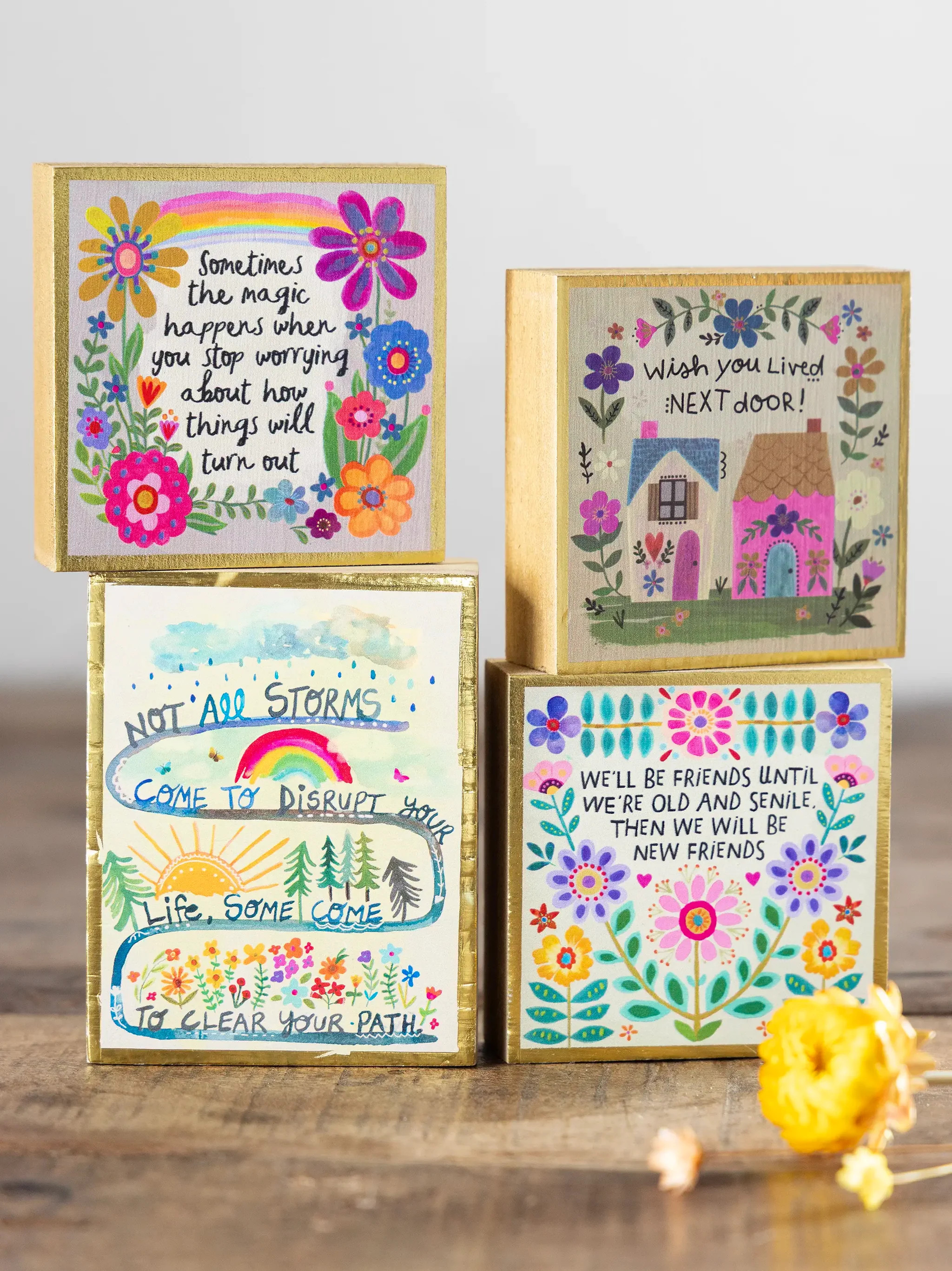 Tiny Block Keepsake | Natural Life