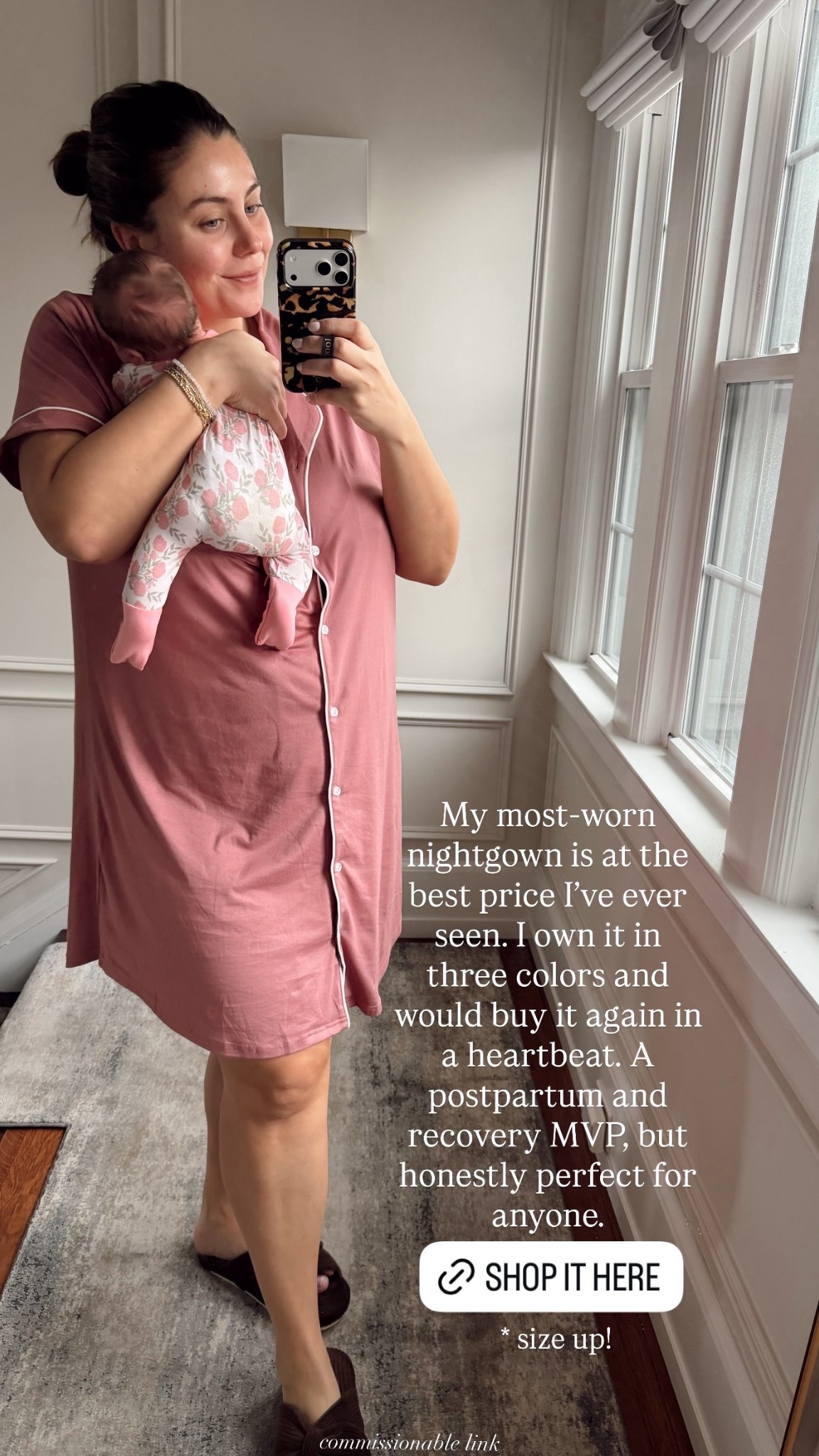 My most-worn nightgown is at the best price I’ve ever seen. I own it in three colors and would buy it again in a heartbeat. A postpartum and recovery MVP, but honestly perfect for anyone. * size up!

#LTKootd #LTKmomlife #LTKMidsize