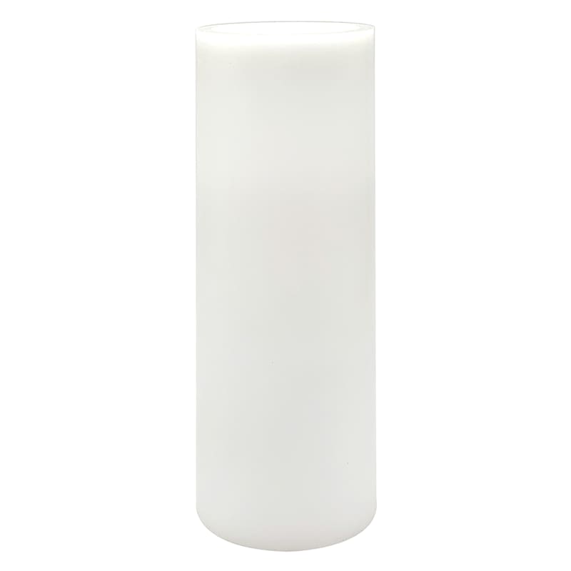 White LED Flameless Pillar Candle, 4x12 | At Home
