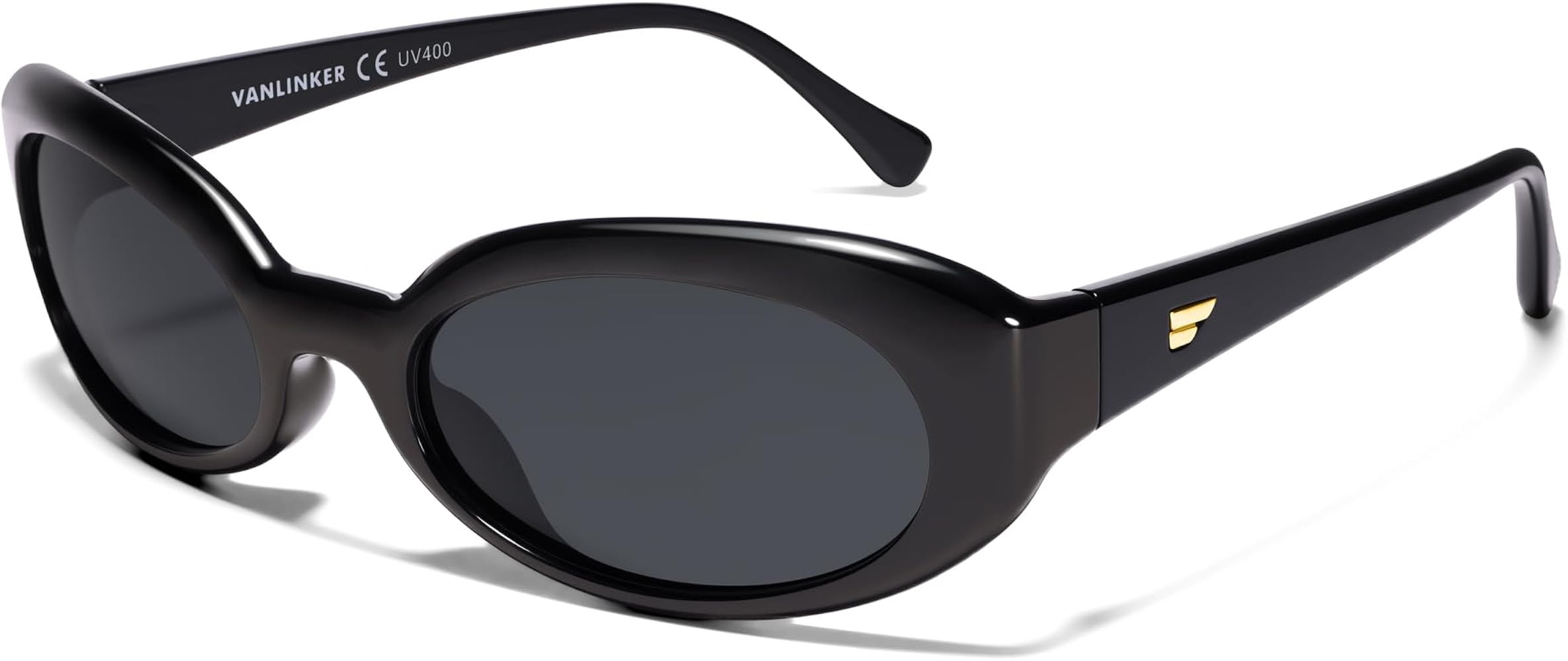 VANLINKER Wrap Around Y2K Oval Polarized Sunglasses for Women Men VL9923 | Amazon (US)
