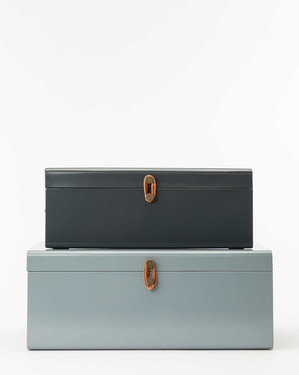 Corlaine Steel Box (Set of 2) | McGee & Co.