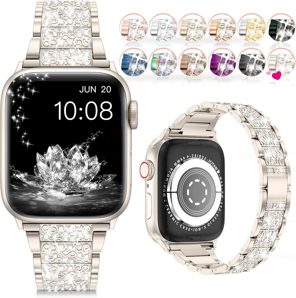 LELONG Compatible with Apple Watch Band 38mm 40mm 41mm Series 9 Series 8 7 6 5 4 3 2 1 SE Ultra, ... | Amazon (US)