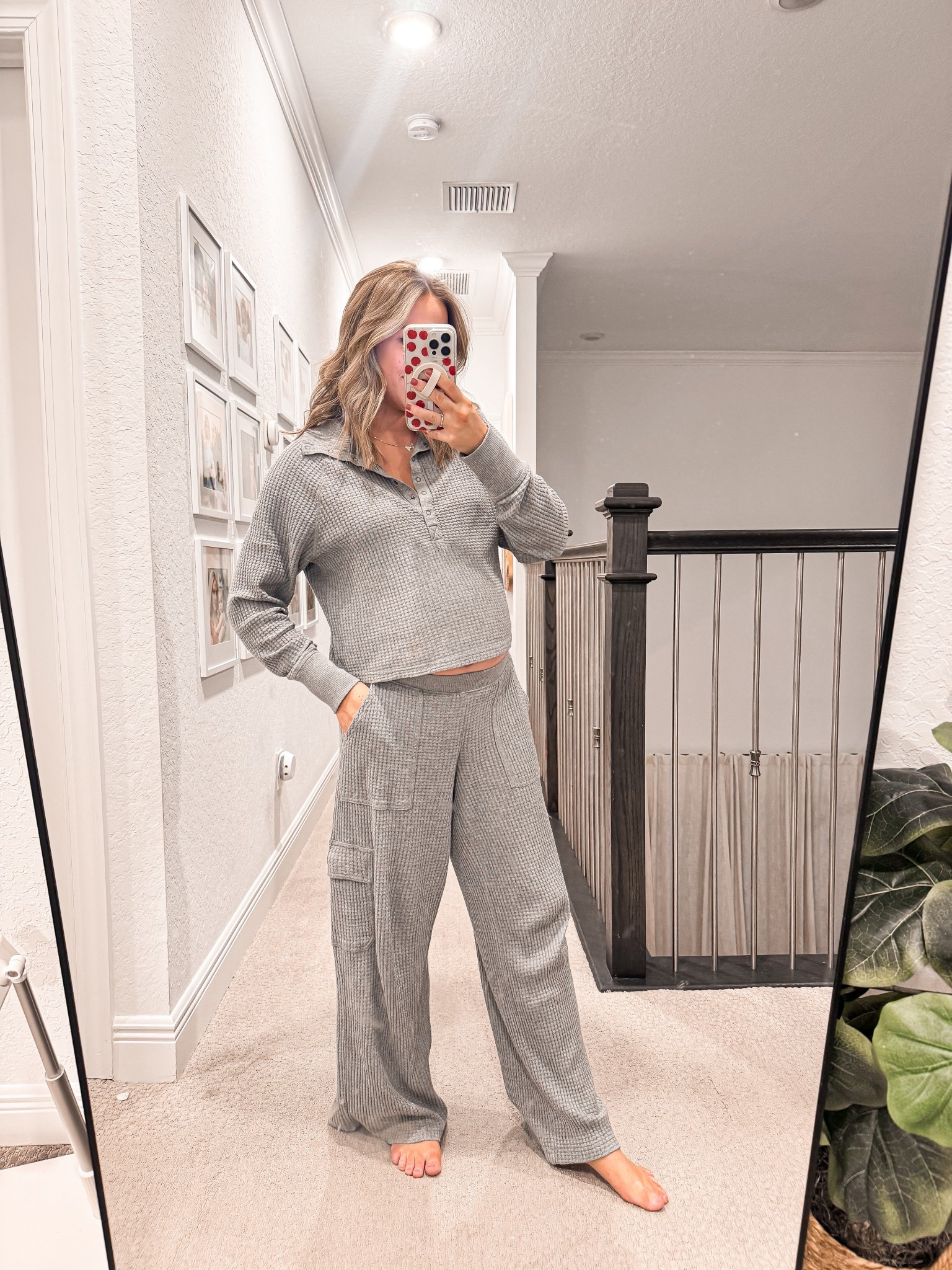 Wearing size small in top and bottoms 
I did also order a medium in top so I could have more room with bump 
✨other colors available 

#LTKSaleAlert #LTKmomlife #LTKBump