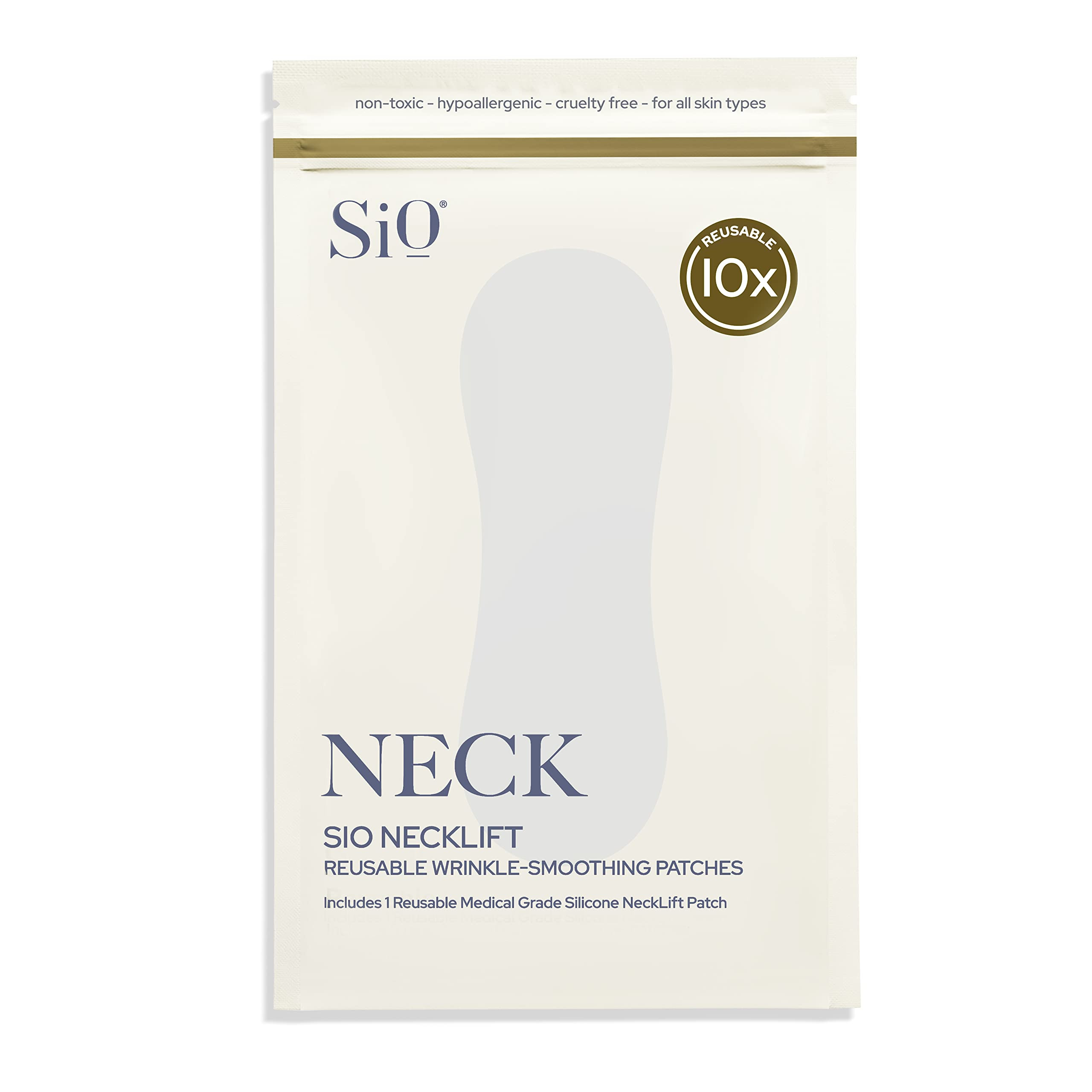 SiO Beauty NeckLift - Neckline Anti-Wrinkle Patch - Overnight Smoothing Silicone Patches For Neck... | Amazon (US)