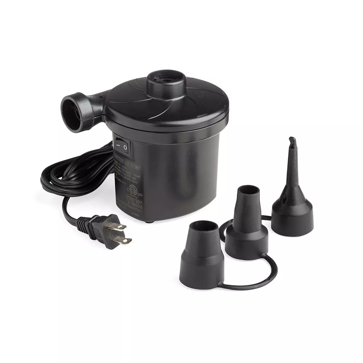HearthSong Portable Lightweight Electric Pump with Multiple Nozzle Attachments for Inflatables | Target