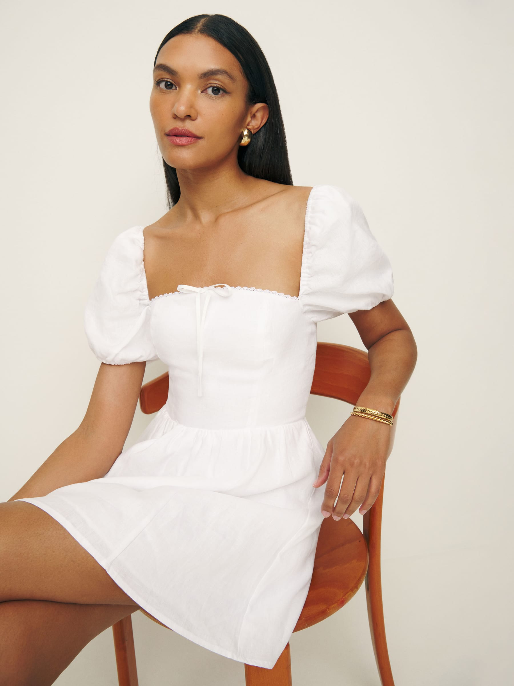 Malvina Linen Dress | Reformation (Global)