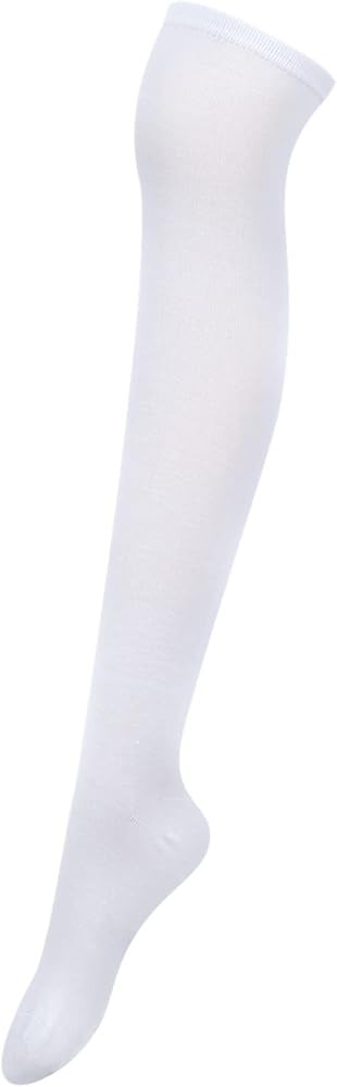 Thigh High Socks for Women, Long Knee High Socks, Womens Over The Knee Socks Stockings | Amazon (US)