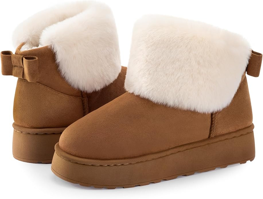 RockDove Women's Cozeva Microsuede Platform Indoor/Outdoor Bootie Slipper | Amazon (US)