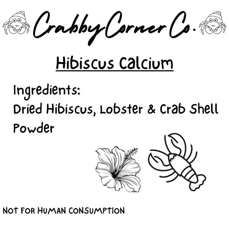 Hibiscus Calcium | Hermit Crab Food - Etsy | Etsy (US)