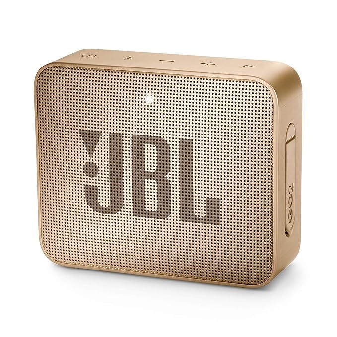 JBL JBLGO2CPN GO 2 Portable Bluetooth Waterproof Speaker (Champagne) | Amazon (US)