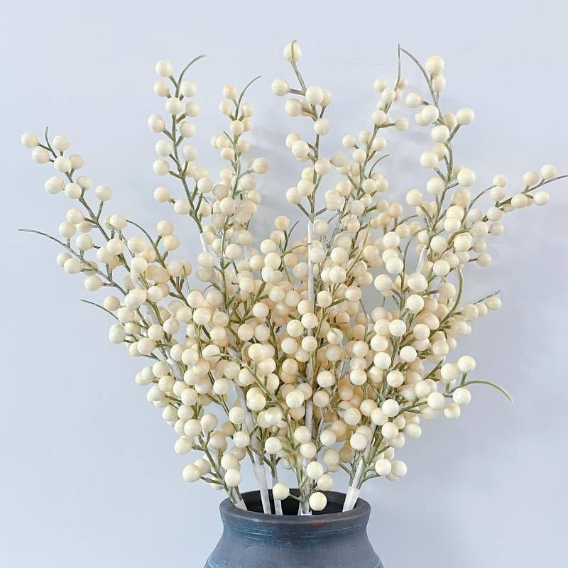 5 Pcs Artificial Holly Berries Branches For Christmas Tree Decor, Fake Christmas White Berries Fo... | Temu Affiliate Program