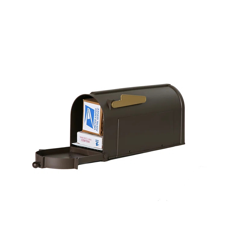 Ambrose Post Mounted Mailbox | Wayfair North America
