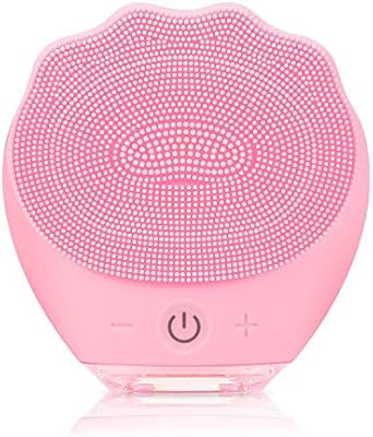 Sonic Facial Cleansing Brush Waterproof Silicone Face Massager Cleanser with USB Charging Cable | Amazon (US)