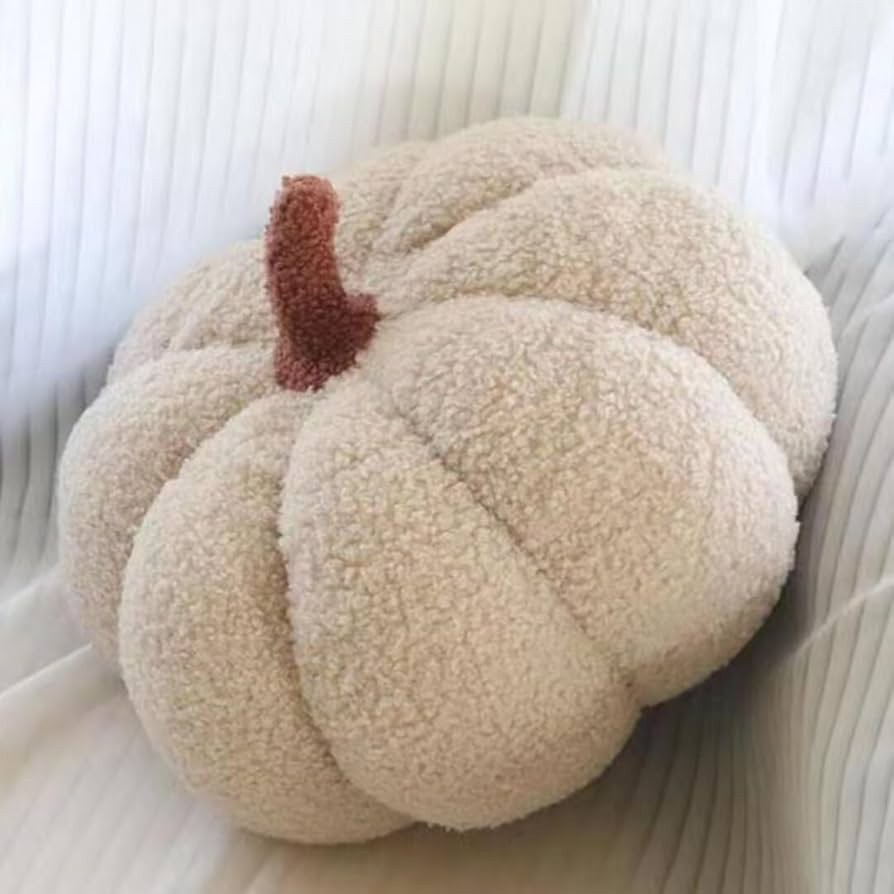 Bettschlange Pumpkin Throw Pillow, Halloween Decorative, Super Fluffy Pumpkin Plush Stuffed Toy, ... | Amazon (UK)