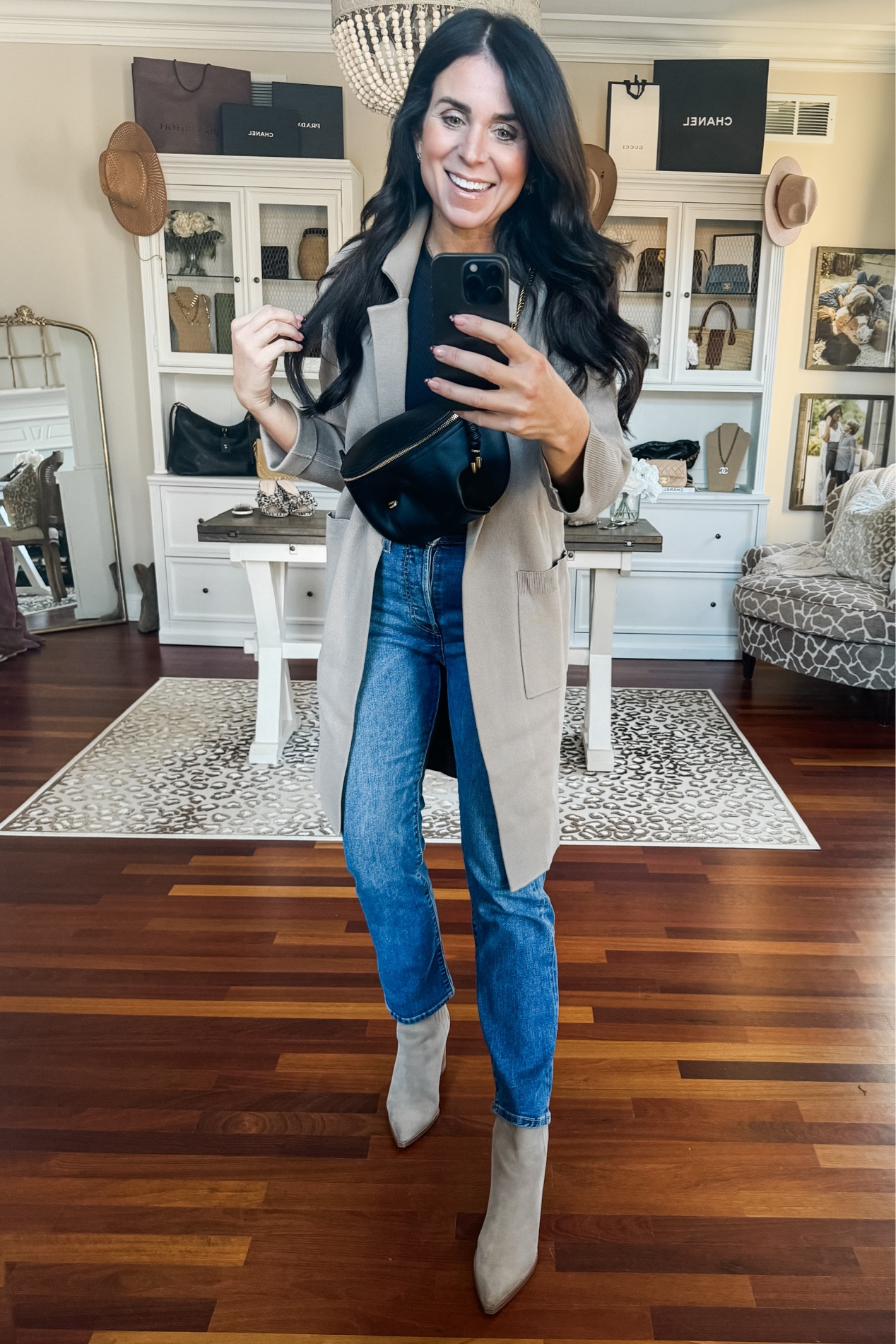 My coatigan is on sale today! Wearing a small in gray
Jeans are true to size 

#LTKover40 #LTKfindsunder50 #LTKstyletip