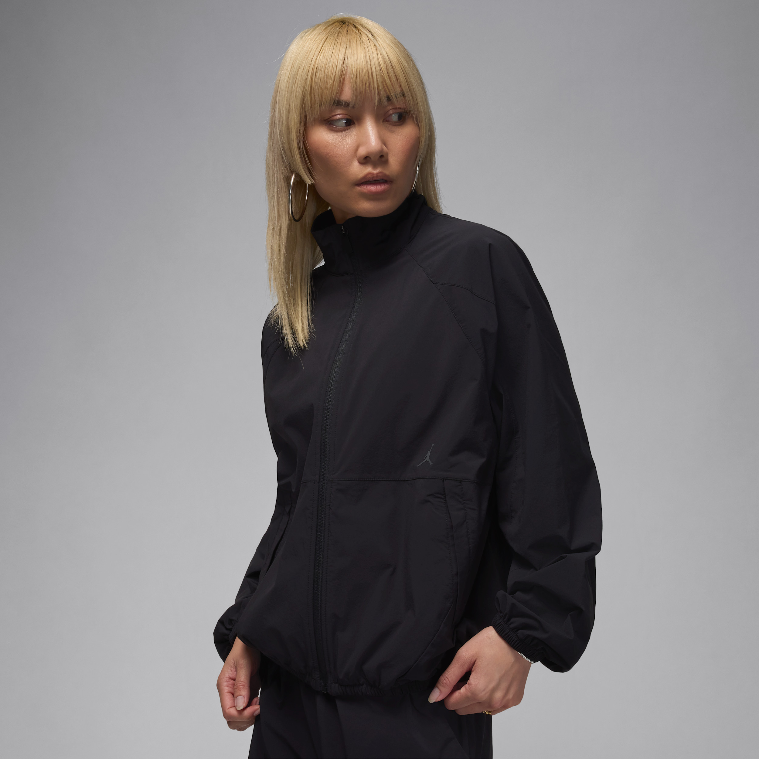 Women's Jordan Sport Dri-FIT Tunnel Jacket in Black | HQ8895-010 | Nike (US)