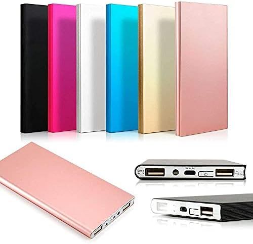 Ultra Thin 20000mAh Portable External Battery Charger Power Bank for Cell Phone (Black) | Amazon (US)