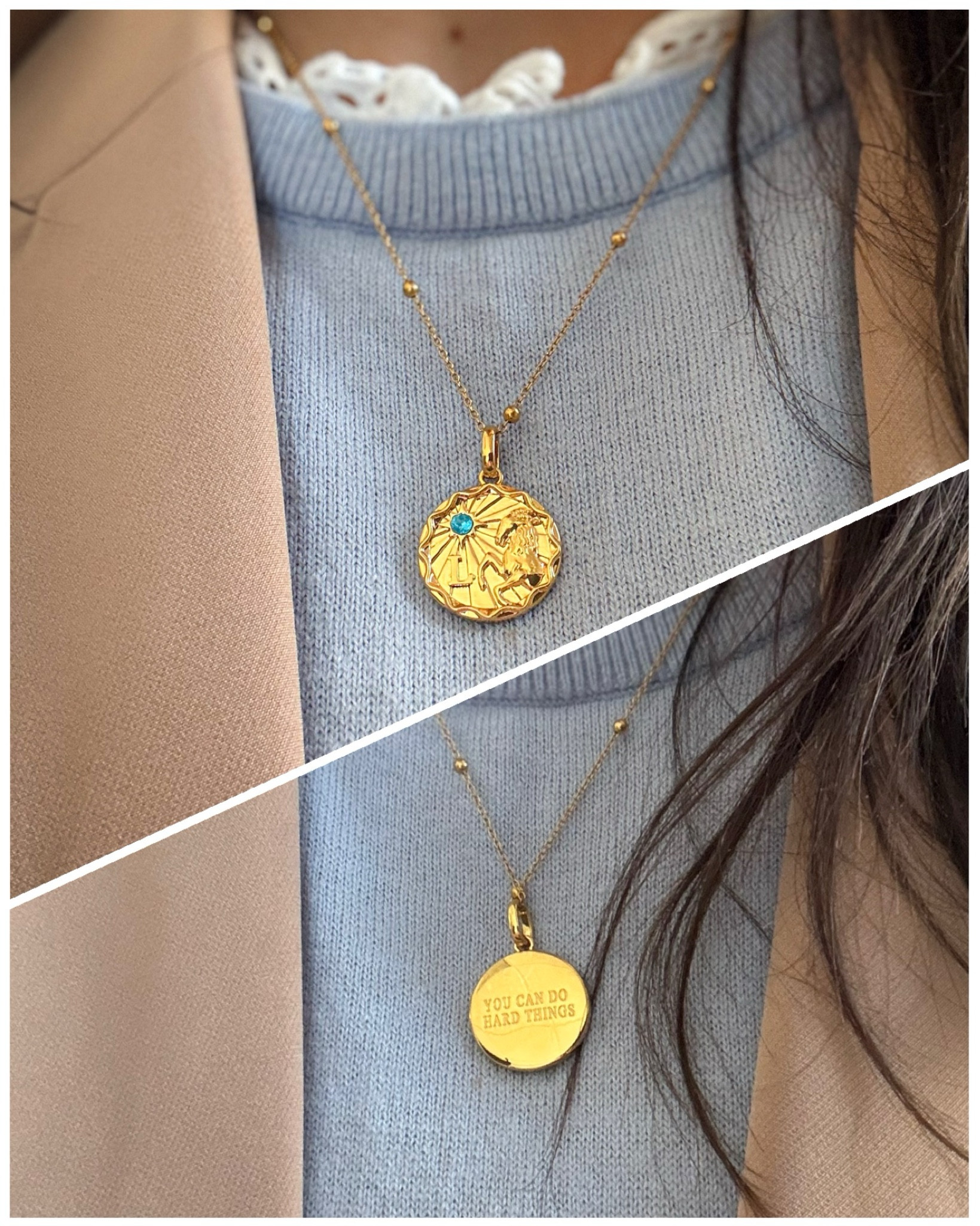 For the days when you need a reminder of your own power, Abbott Lynn has you covered with their customizable, engrave-able Zodiac pendants.   😉♑️✨

#LTKWorkwear #LTKStyleTip