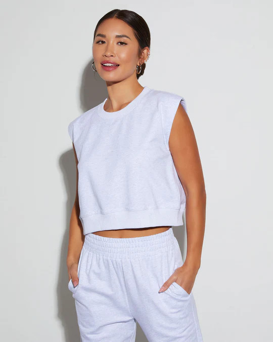 Elevated Chill Cotton Muscle Tee | VICI