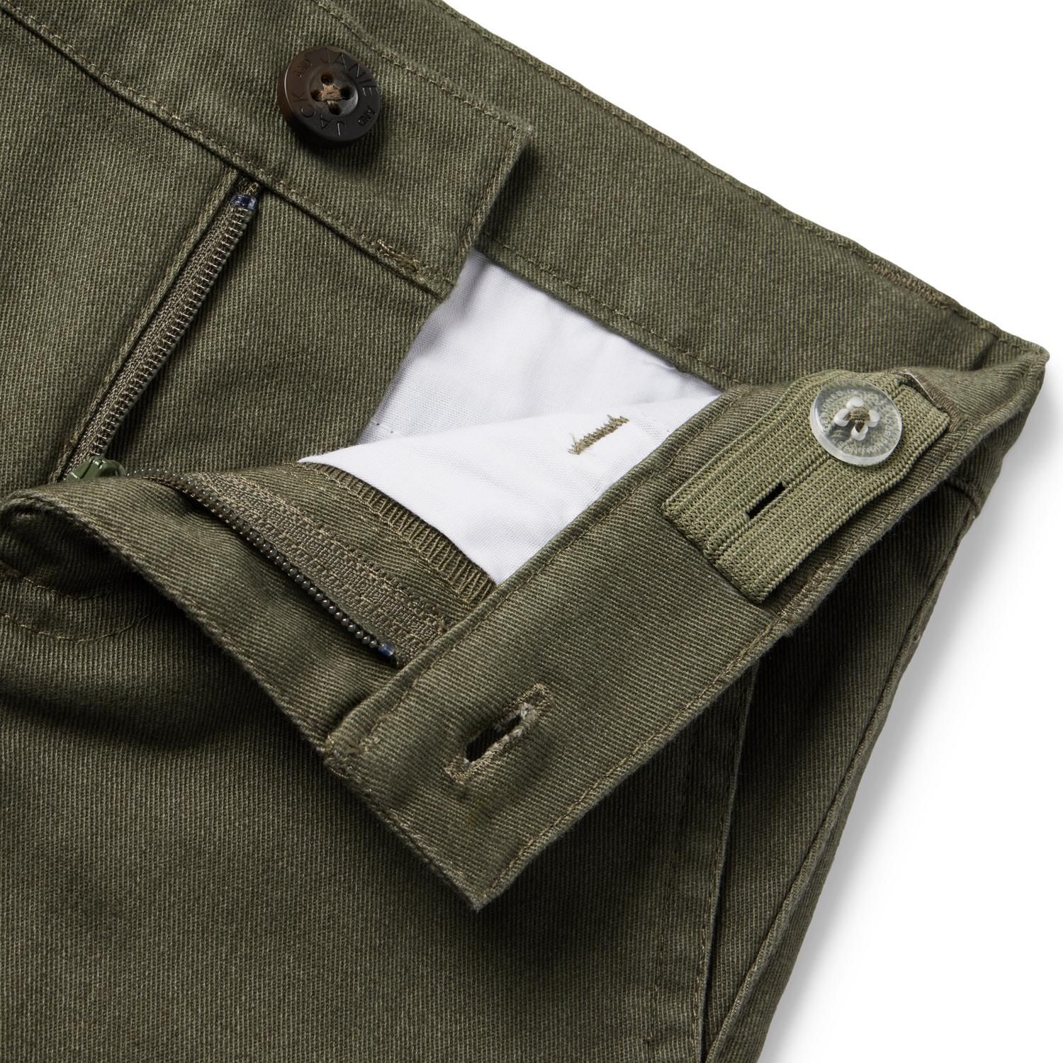 The Button Twill Jogger | Janie and Jack