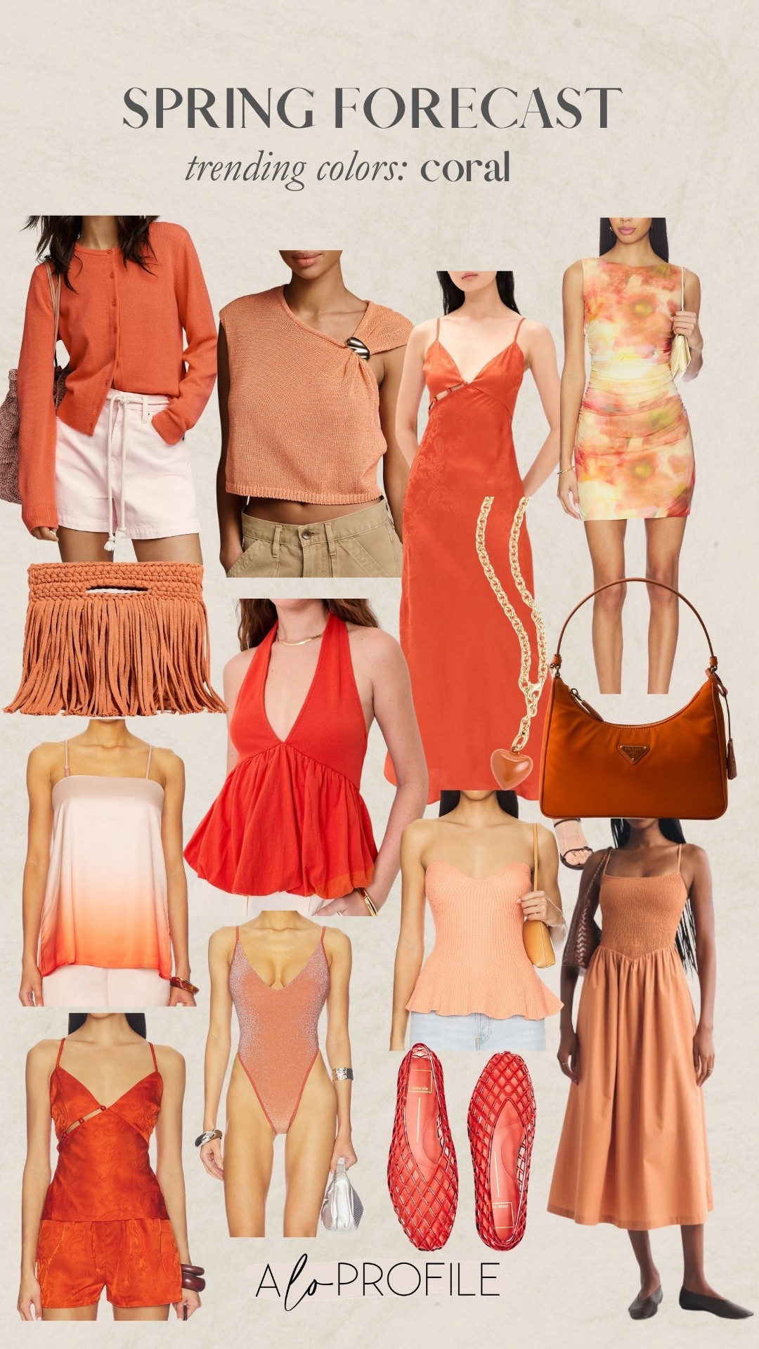 Spring Color Trends: Coral🧡🍑🔸🥕✴️🧶