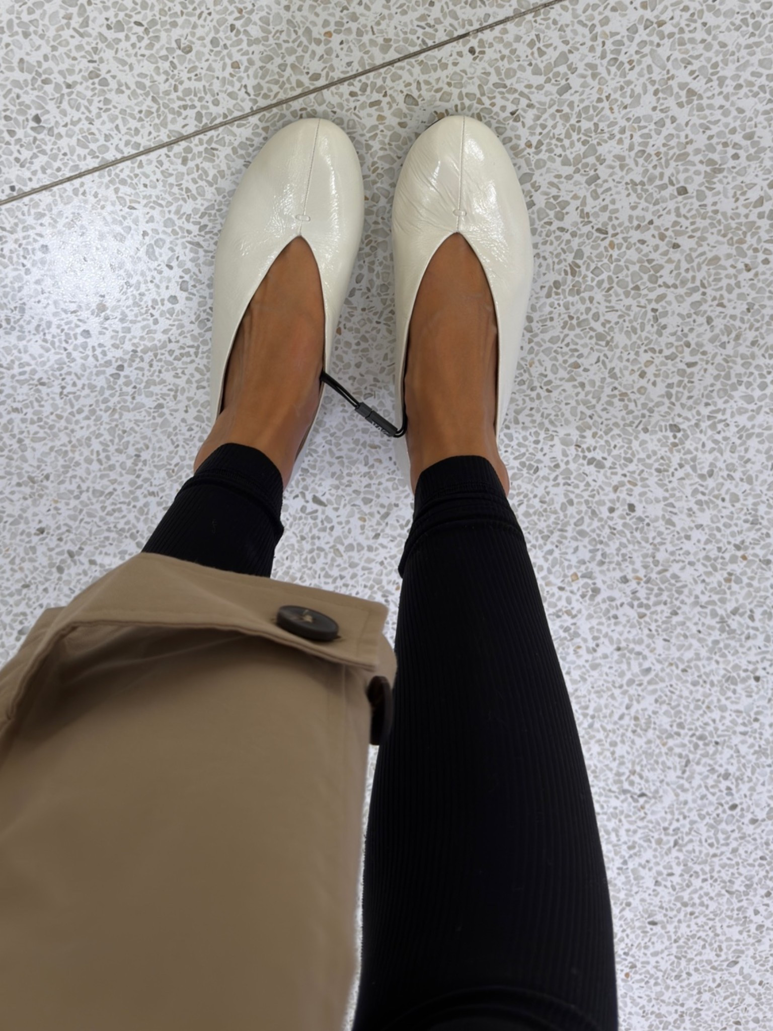Love these ballet flats, they’re so comfortable, true to size, and look like a designer version