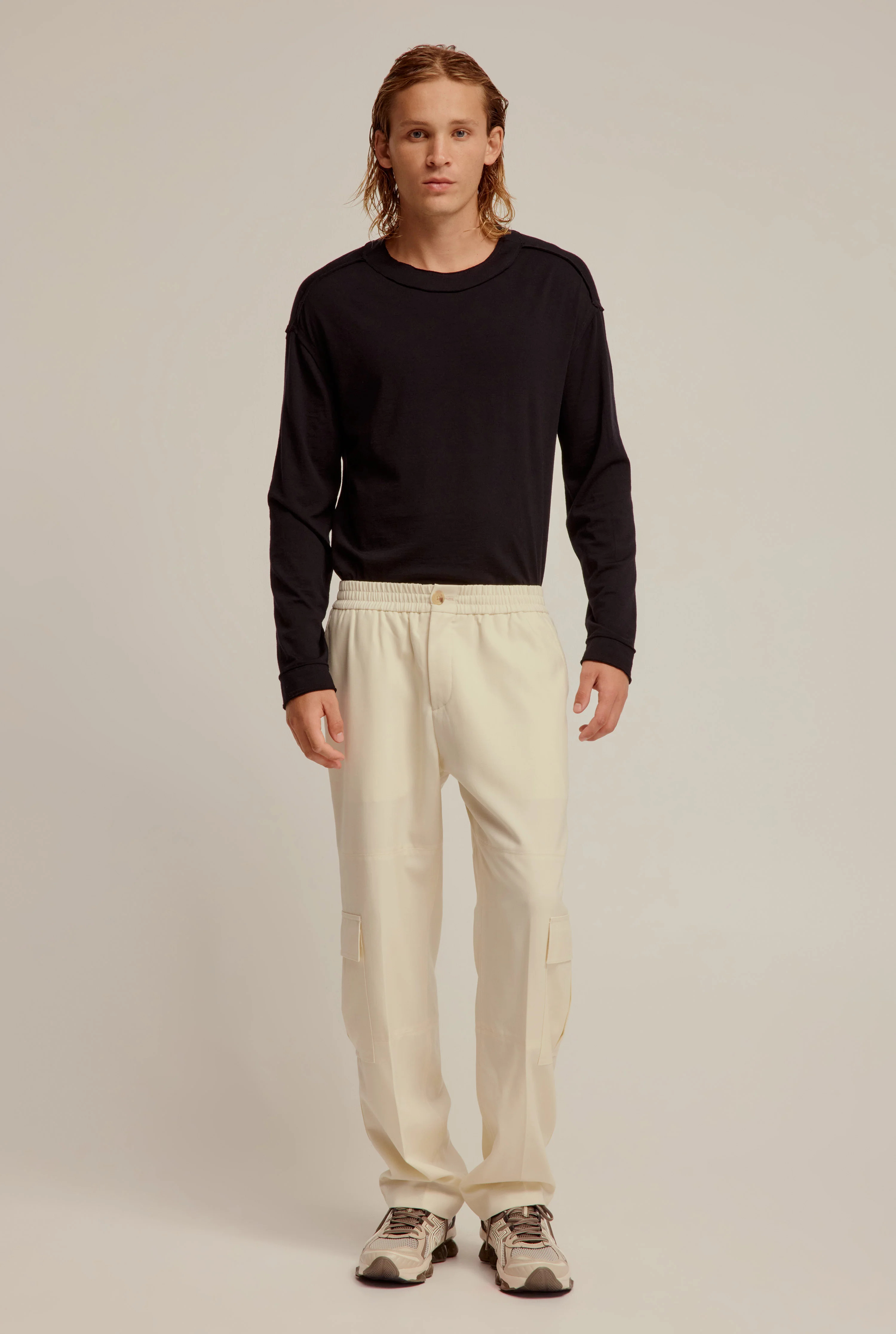 Wool Cargo Trousers | Venroy AU