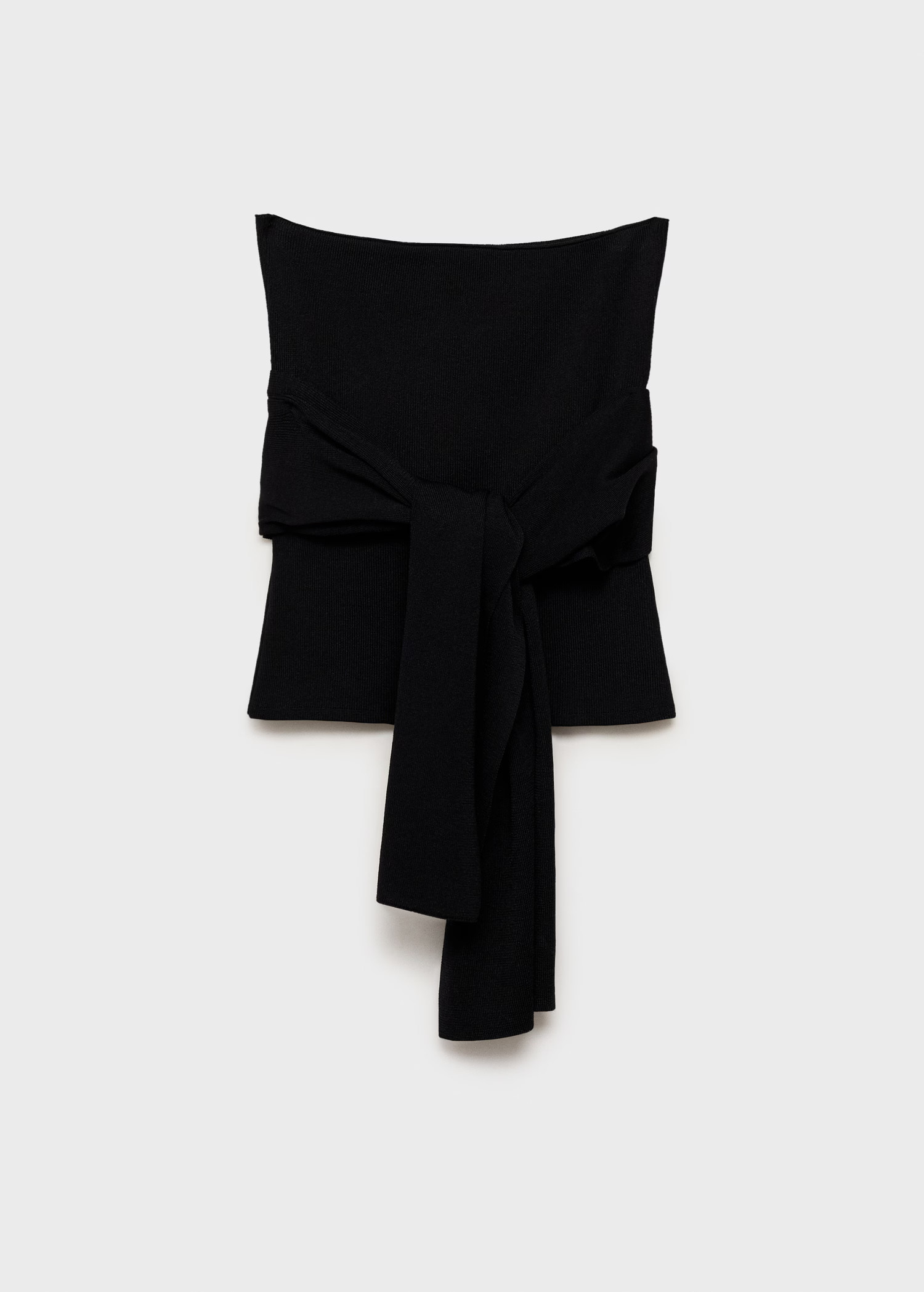 Bandeau top with knot detail - Women | MANGO USA | Mango (US/MX/AU)