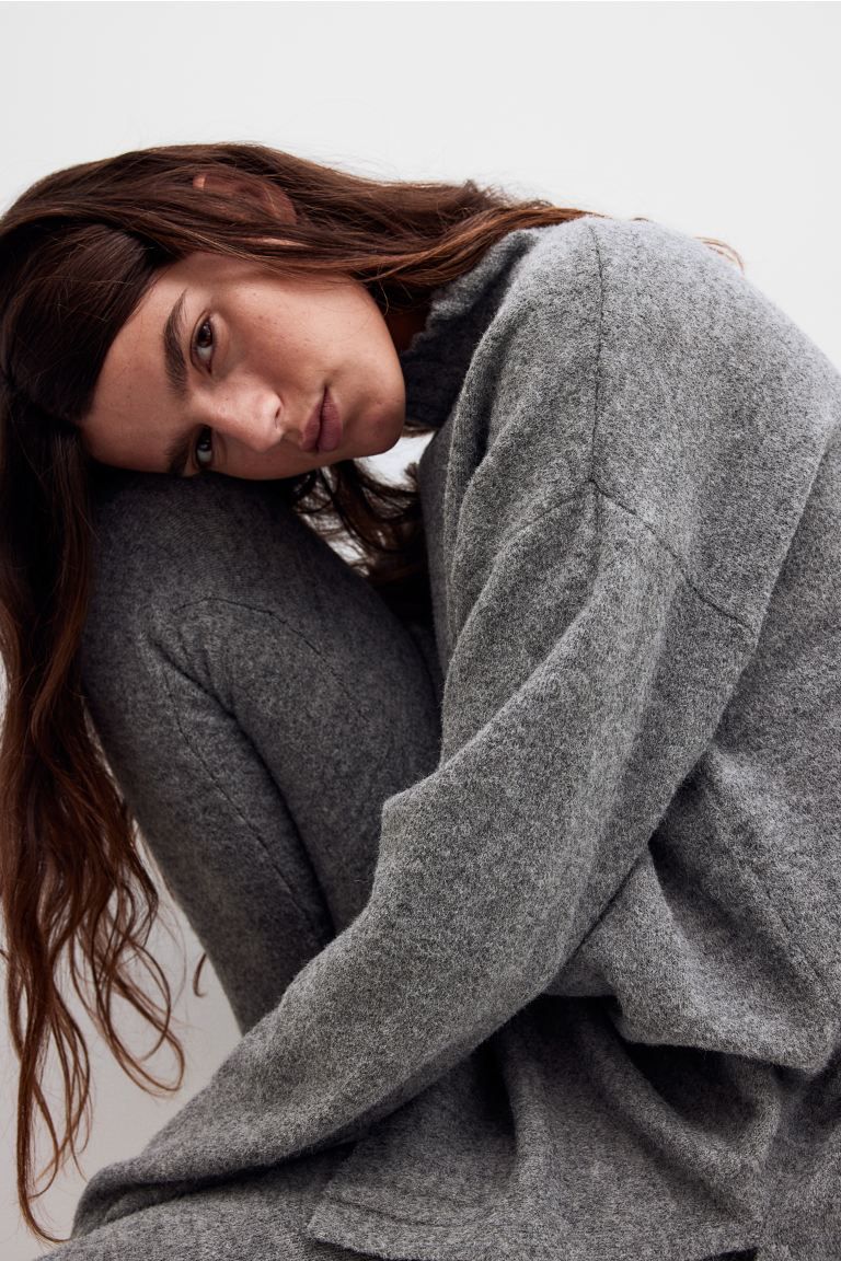 Fine-knit Leggings - Gray - Ladies | H&M US | H&M (US + CA)