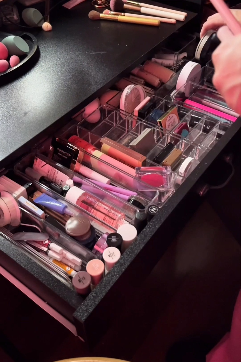 Vanity Organizers and storage for makeup

#LTKHome #LTKFindsUnder100 #LTKBeauty