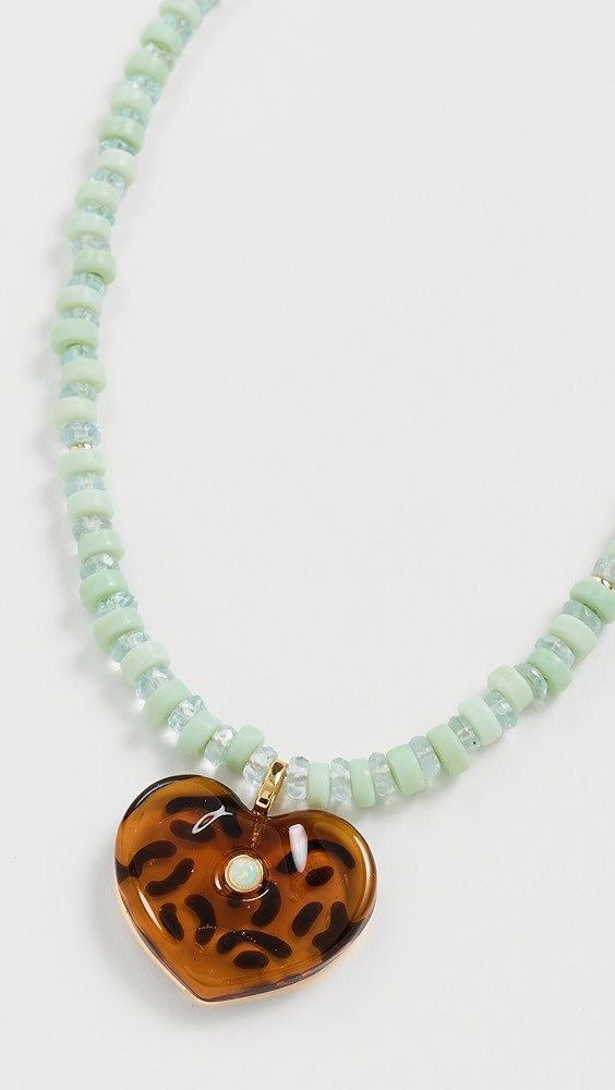 Pia Necklace In Leopard | Shopbop