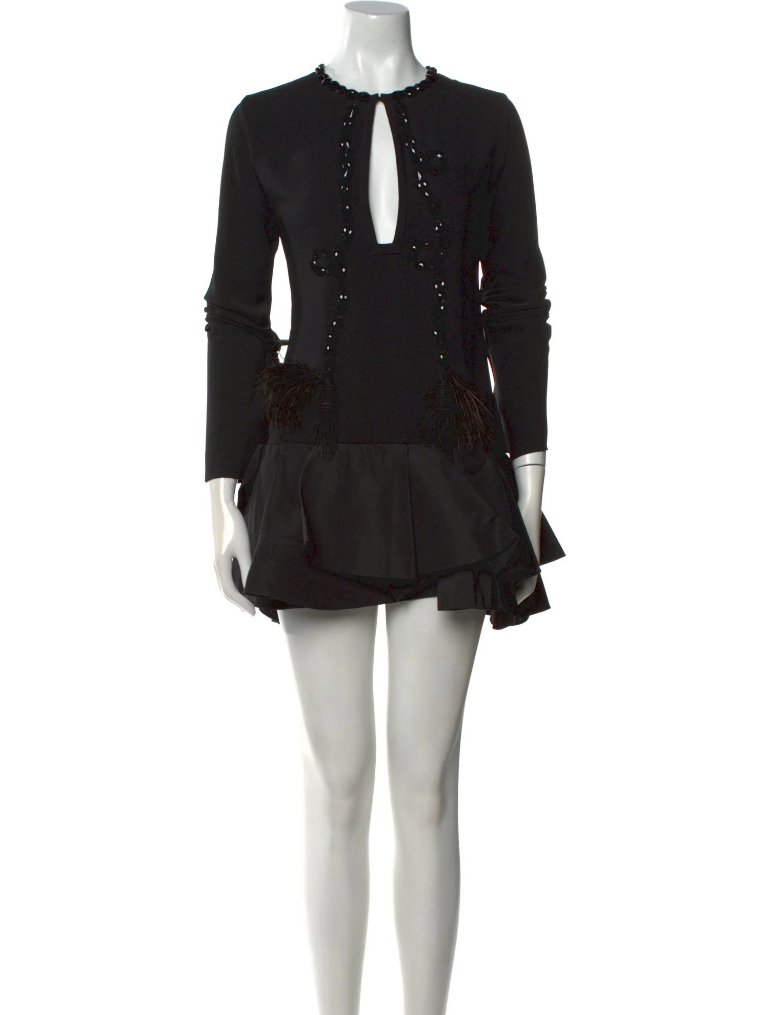 V-Neck Mini Dress | The RealReal