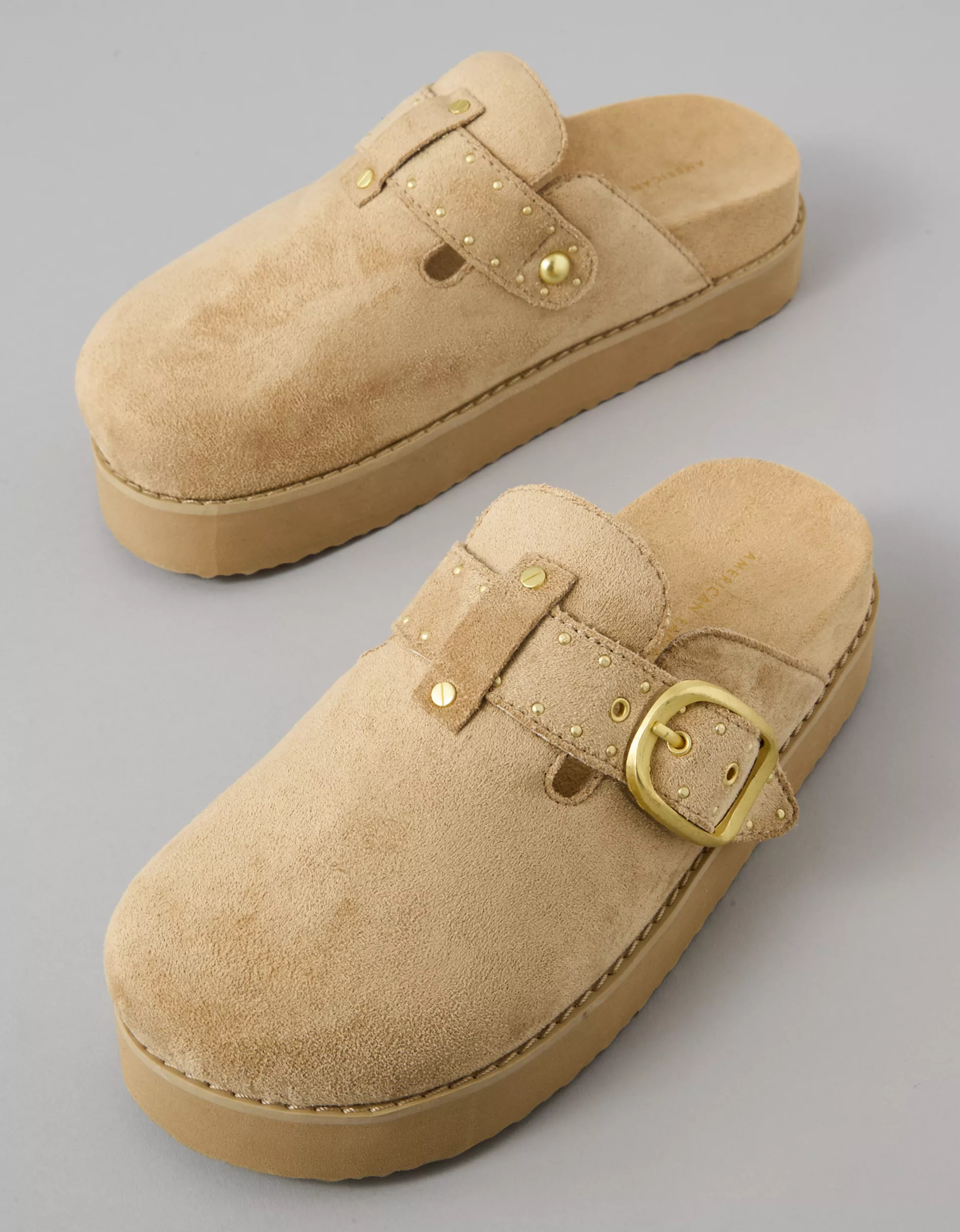 AE Studded Luxe Platform Clog | American Eagle Outfitters (US & CA)