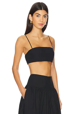Crop String Top in Black | Revolve Clothing (Global)