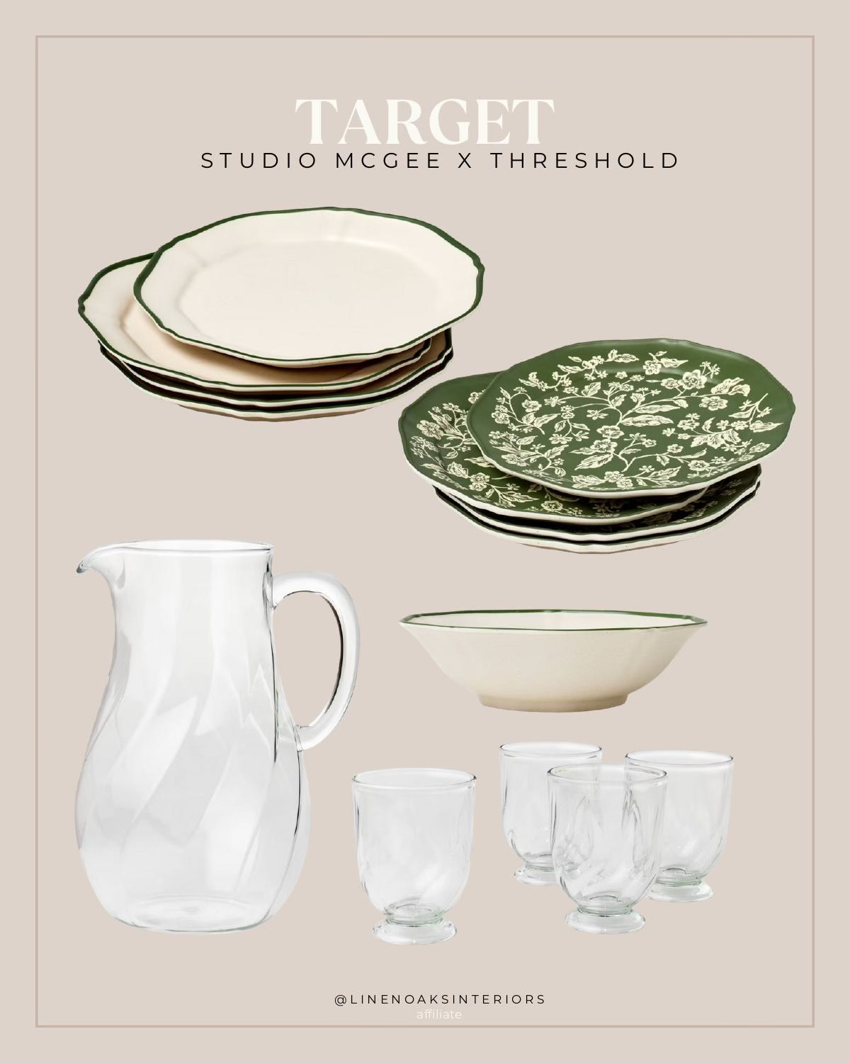 The Studio McGee x Threshold collection at Target is HERE and I couldn’t be more excited!!

Home studio McGee summer spring colorful  modern country decor neutral organic linen wood 