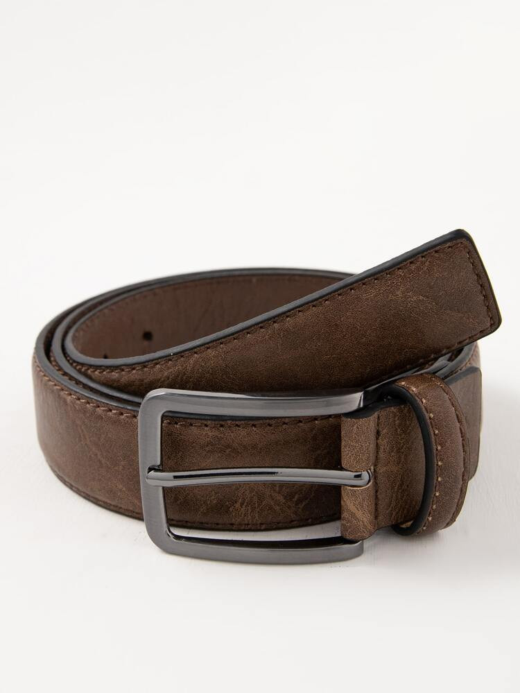 Men PU Buckle Belt | SHEIN