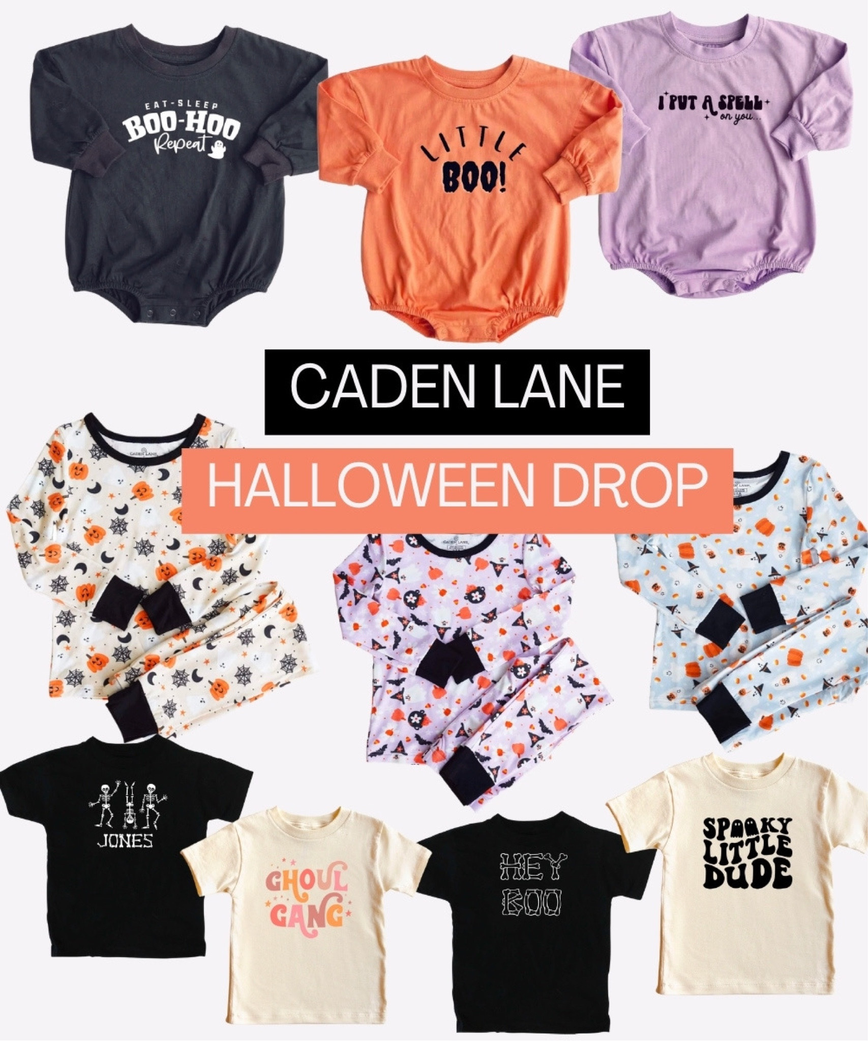 🎃 Is it spooky season yet? Loving this Halloween drop from Caden lane! I snagged a few of these for the kids! 

Use JESSICAC20 for 20% off

#LTKbaby #LTKSeasonal #LTKkids