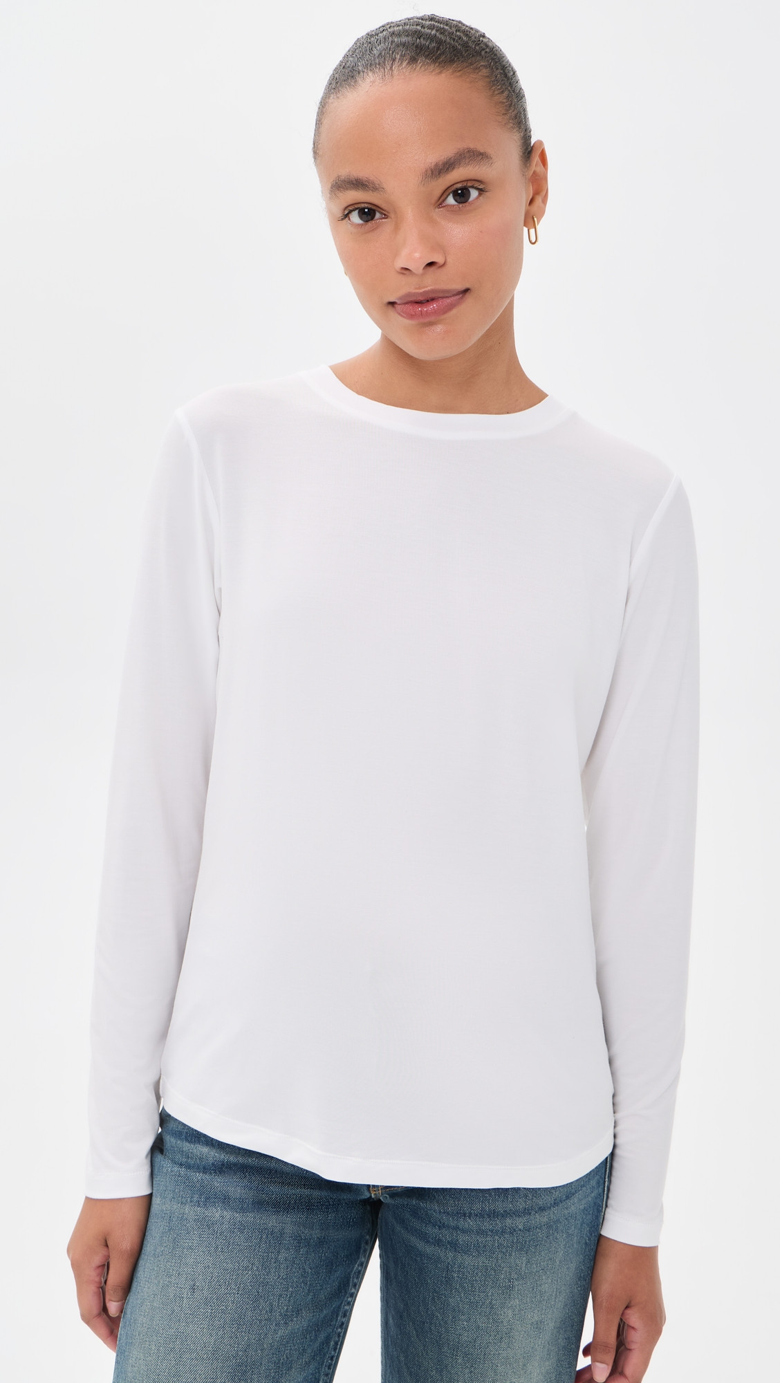 Velvet Barbara Top White M | Shopbop