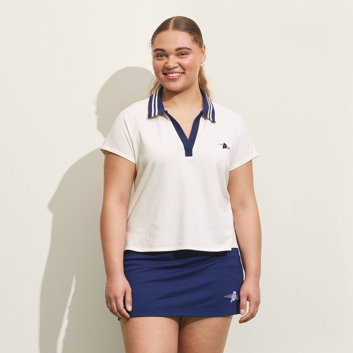 Prince Pickleball Women's Short Sleeve Polo Shirt - Cream | Target