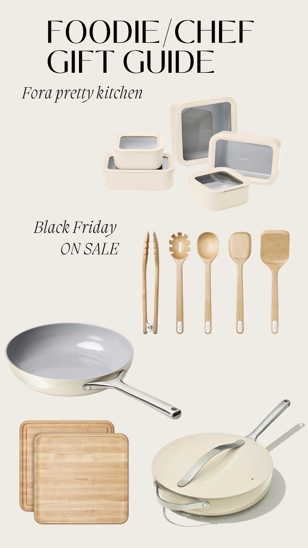 Gift Guide (Foodie/Chef) #caraway

#LTKGiftGuide