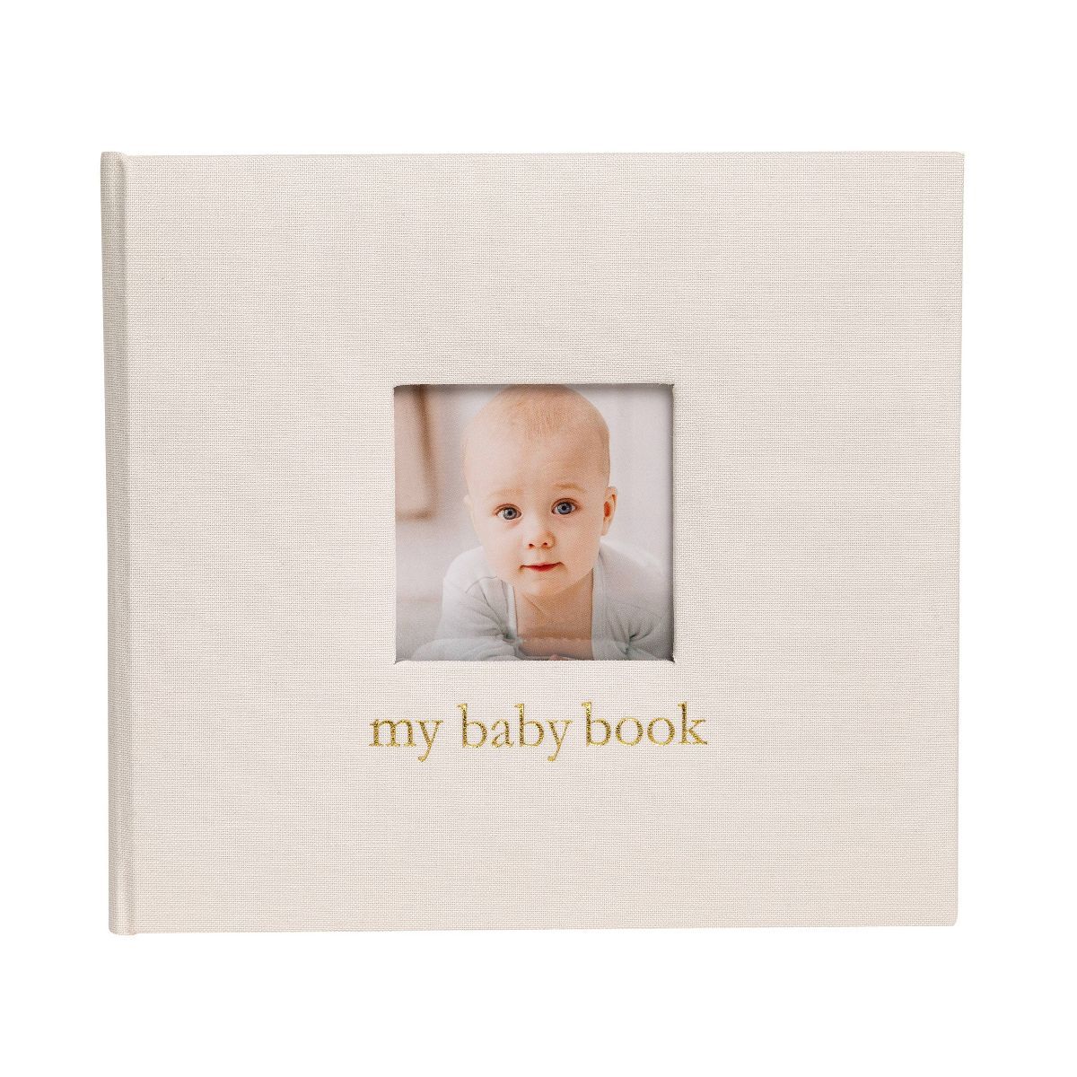 Pearhead Linen Babybook | Target
