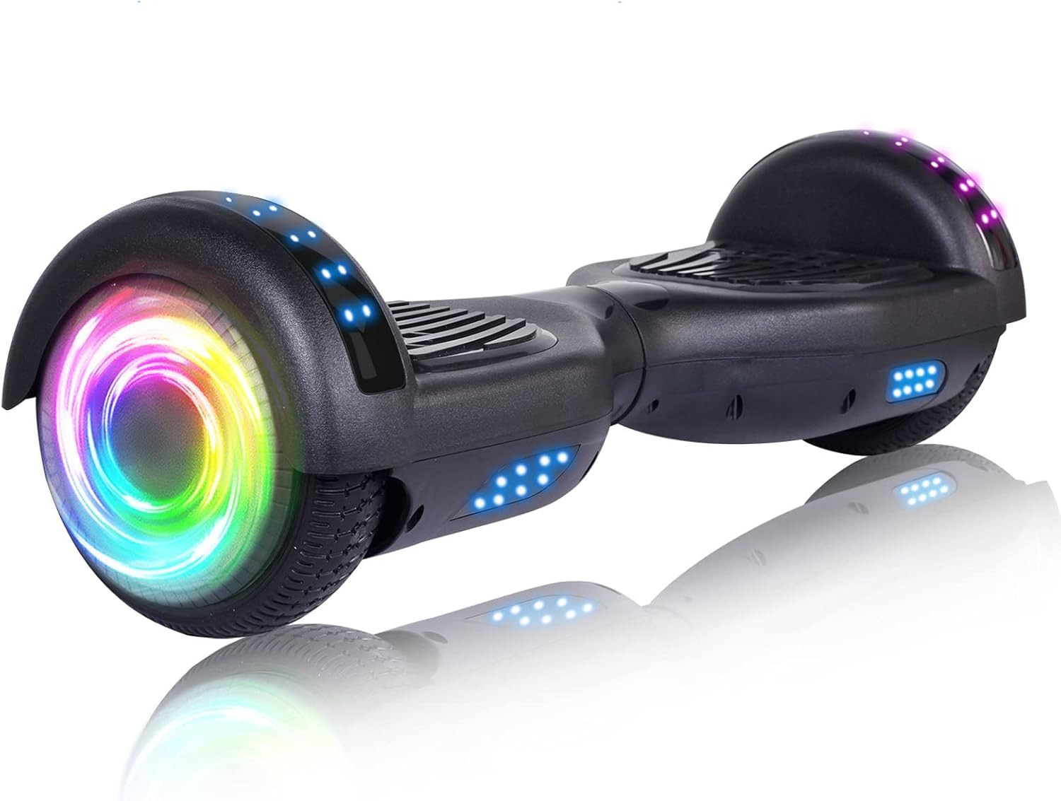 SISIGAD Scooters for Kids Ages 6-12, with Built-in Bluetooth Speaker and 6.5" Colorful Lights Whe... | Amazon (US)