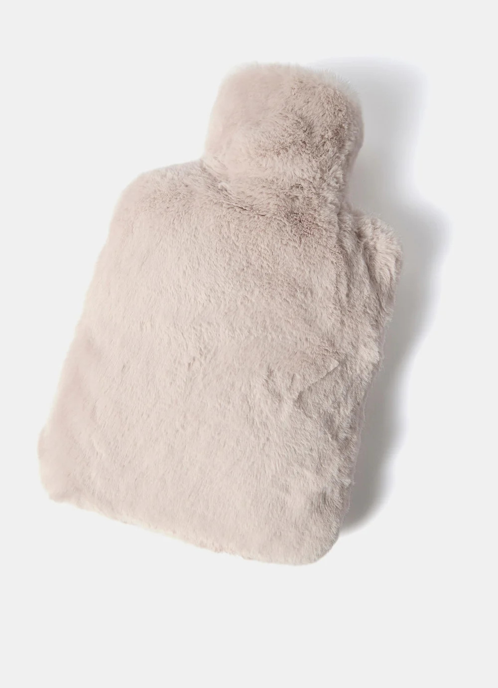 Pink Faux Fur Hot Water Bottle | Mint Velvet