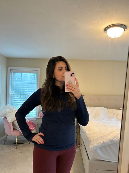 The comfiest long sleeve workout / athleisure top! fits tts! #athleisure #workoutwear #amazonfinds

#LTKfindsunder50 #LTKxPrime